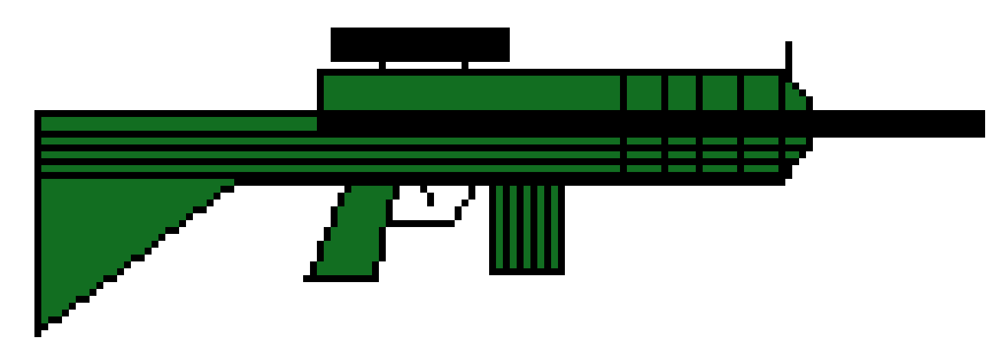 [9664c4] Green AR-15