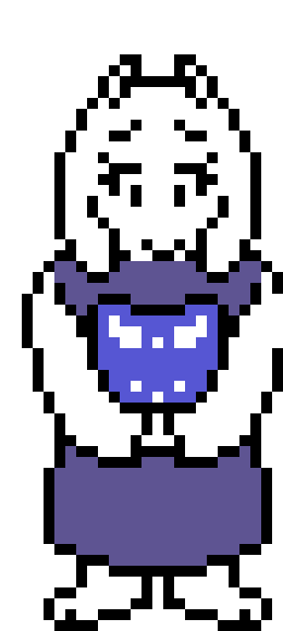 [88bc1e] Toriel Overworld sprite