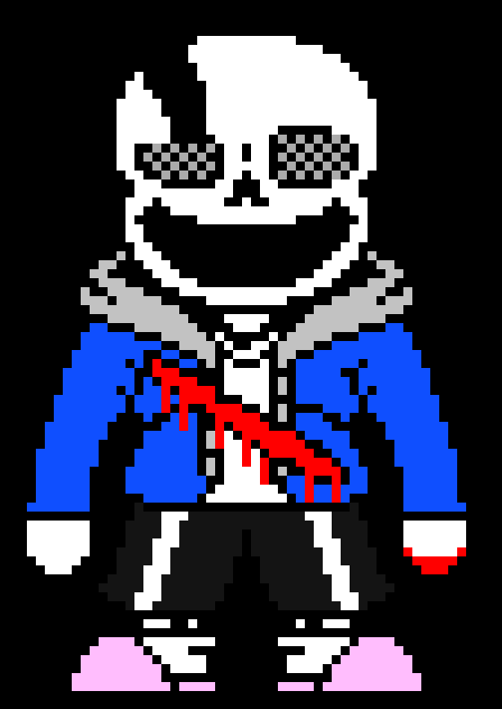 [741d1f] sans is bored.