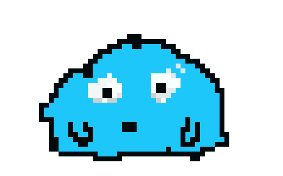 [96ebb7] blue blob