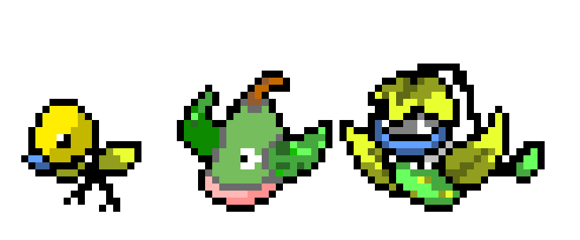 [9664c4] Shiny Bellsprout Line
