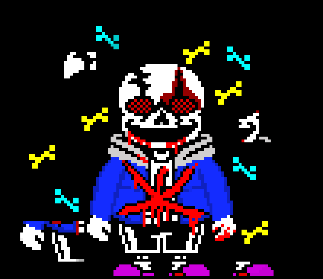 [d19e64] undertale last hope phase 5 with out shading