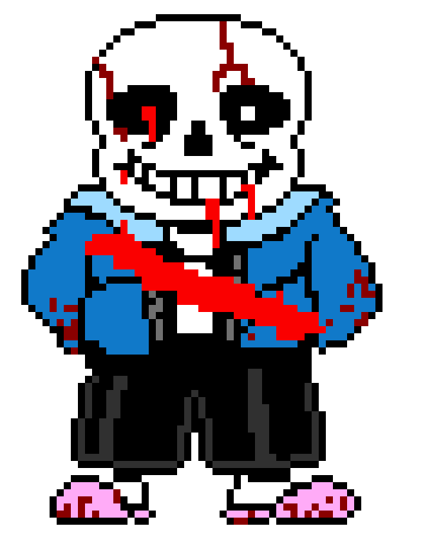 [be36f2] Mortally Wounded Sans