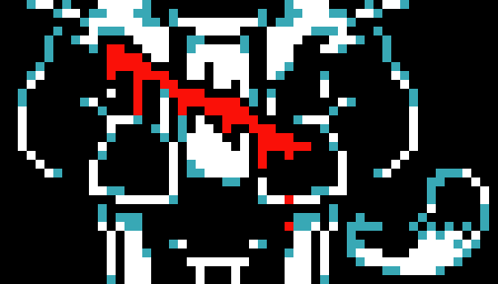 [fa1858] I kept it the same. just spaced it out a bit so it looks like the slash made a good mark. - Mix