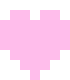 [9664c4] Pink heart