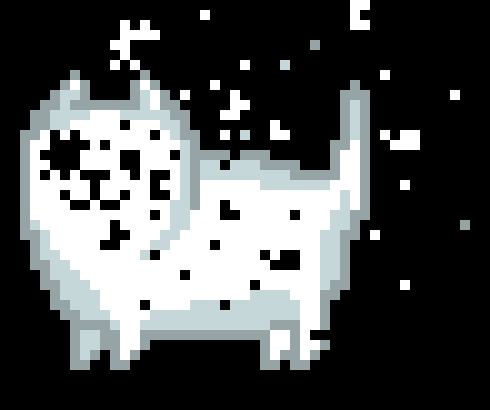 [7cf7e3] takes hit for chra and starts to flake no nothing*"sad bork" syleaf