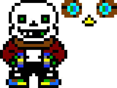 [8597b0] DRY!Sans Overworld Sprite V2