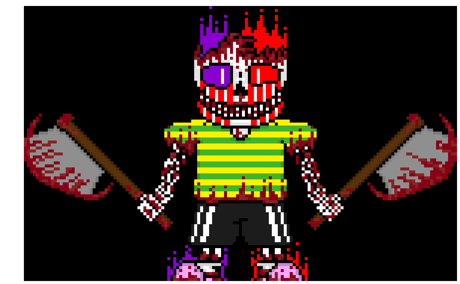 [e62f65] If you want a good body, i suggest that one *Points to Terror Sans* he is extremely powerful, although he is half my power, he is still extremely powerful