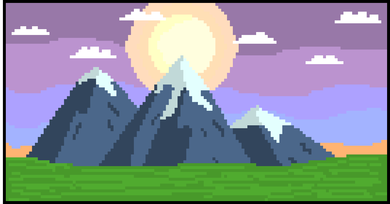 [32f2bb] Mountain Range