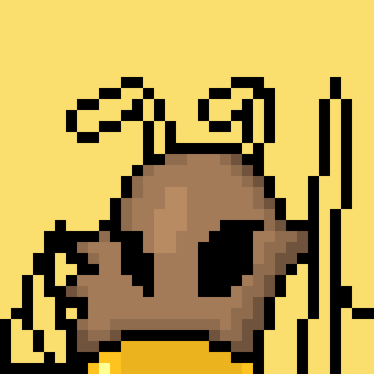 [05b0c1] *Disappointed buzzing since nobody noticed him*