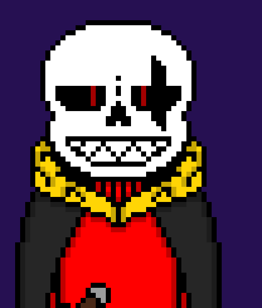 [b63bdb] *they part ways and Red walks around a bit more, then notices Terror*.... who the hell...how the hell is he still alive????