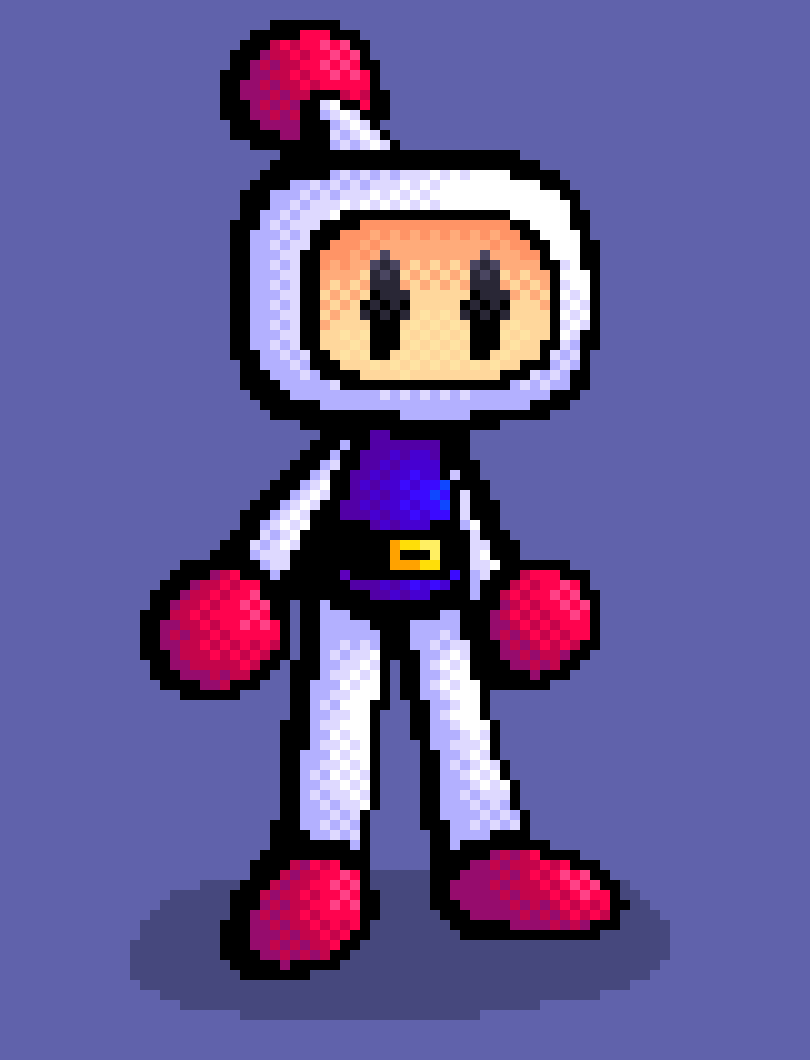 its. the.. the bomberman :0