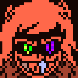 [77b851] ( But this face, it looks good with eyebrows and without the left brow. it looks weird. )