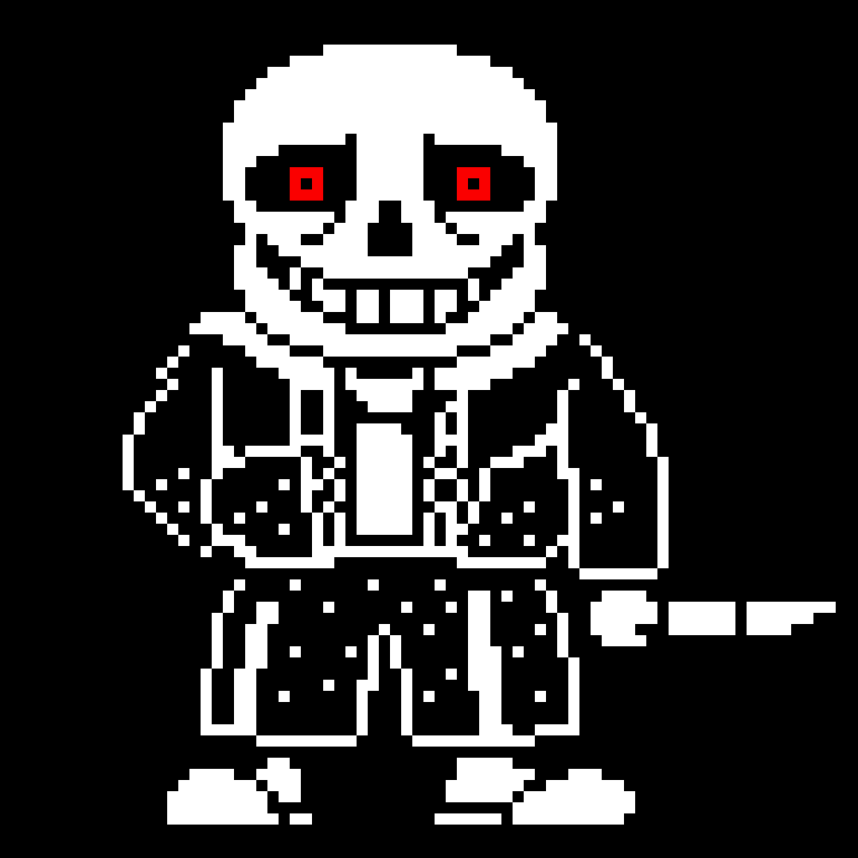 [80b7fa] Dust Sans Sprite (Ruins version)