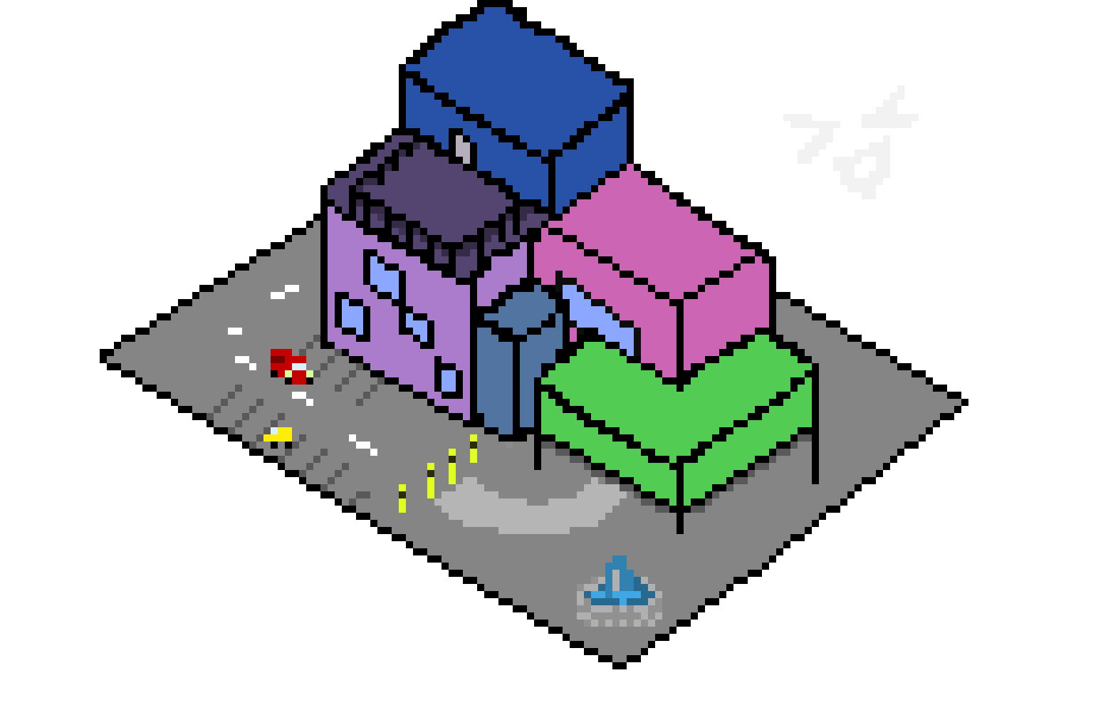 [9664c4] Isometric Building 