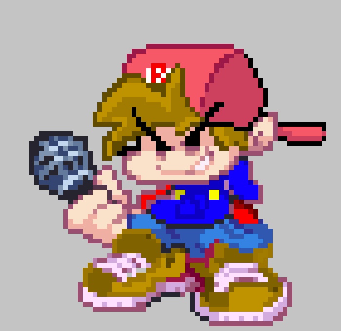  Boyfriend as Mario