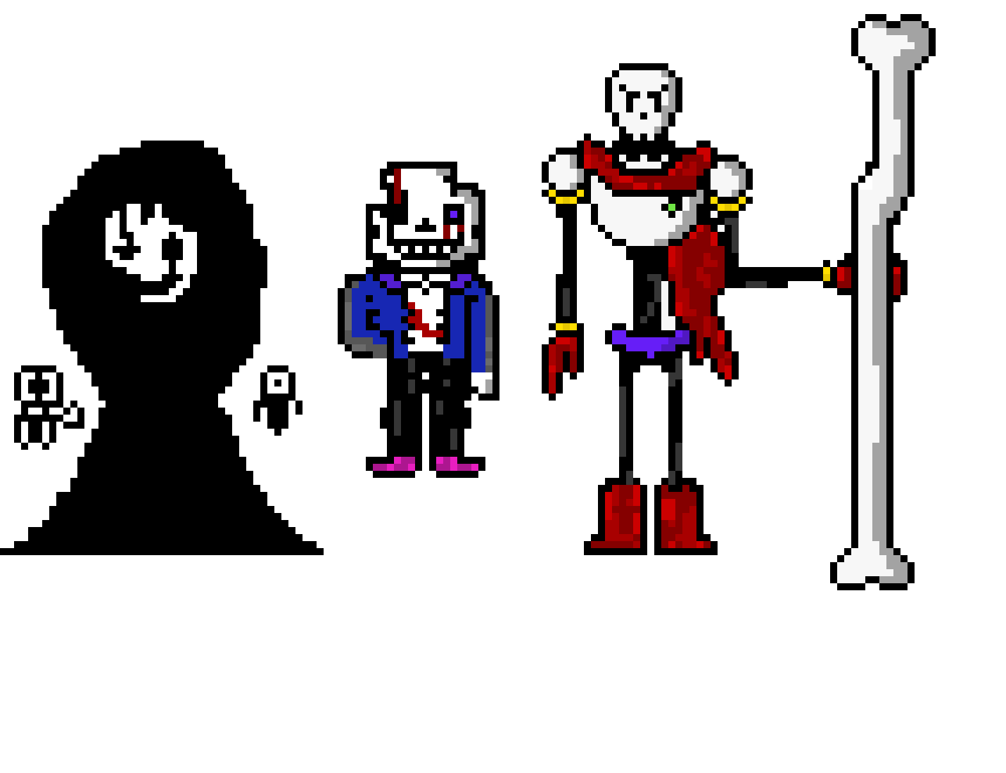 [9664c4] paps and sans gaster bloodlust
