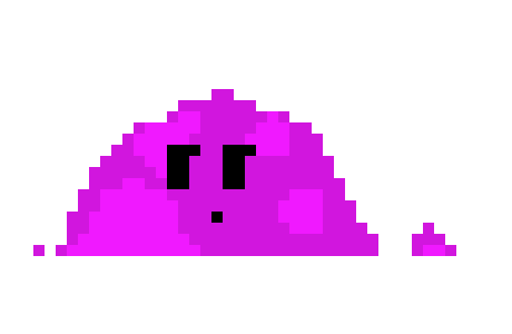[6cc9a7] Purple Slime Idle 7