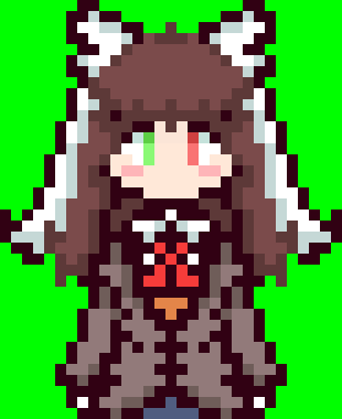 [63ceb7] -One eye went red, and in Terrie`s voice- Yeah... Duh... It`s Monika...