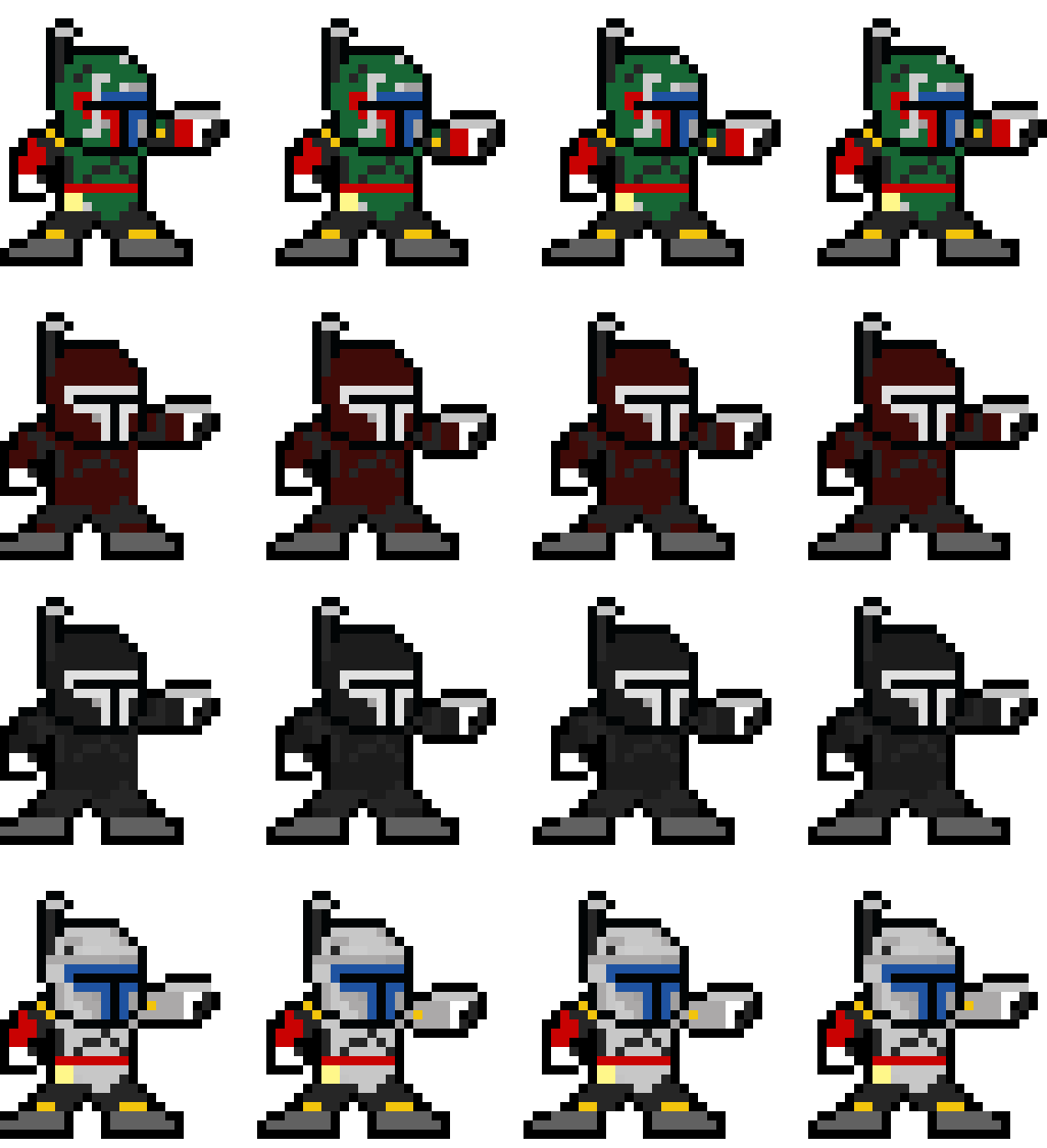 [2093ba] sprites mandalorianos