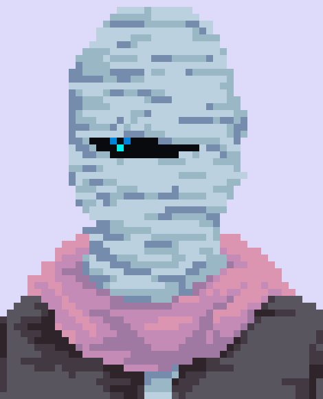 I mean I didn't actually take inspiration from Graham but I knew the design felt familiar when I was drawing him.