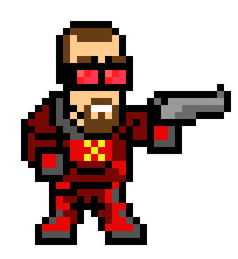 [9664c4] Character Sprite shotgun and pistol