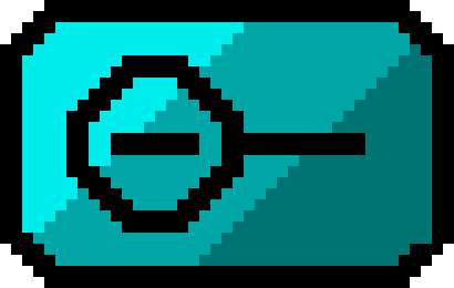 [9664c4] Zoom Out Button (Cyan)