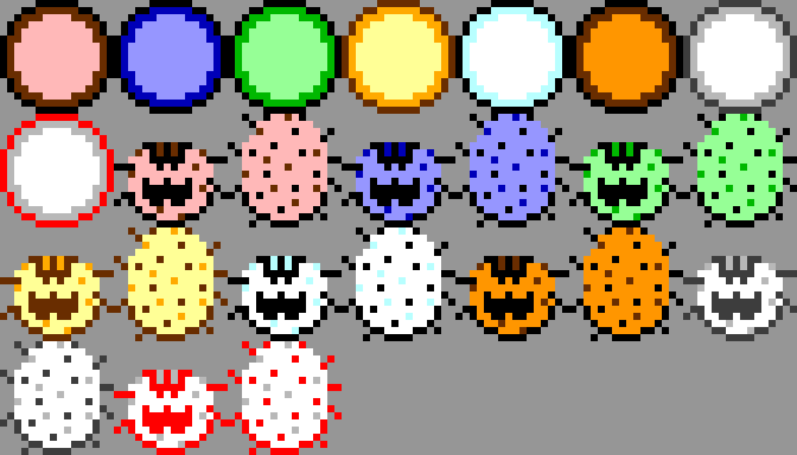 [efd698] Alternate Colored Snow Enemies