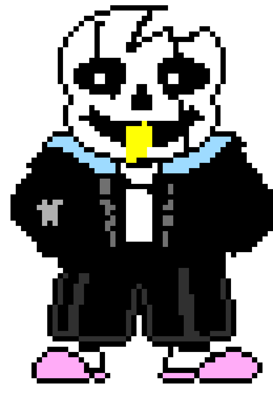 [9664c4] Gaster!Sans - Blushing