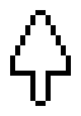 [825224] Upwards Pixel Mouse