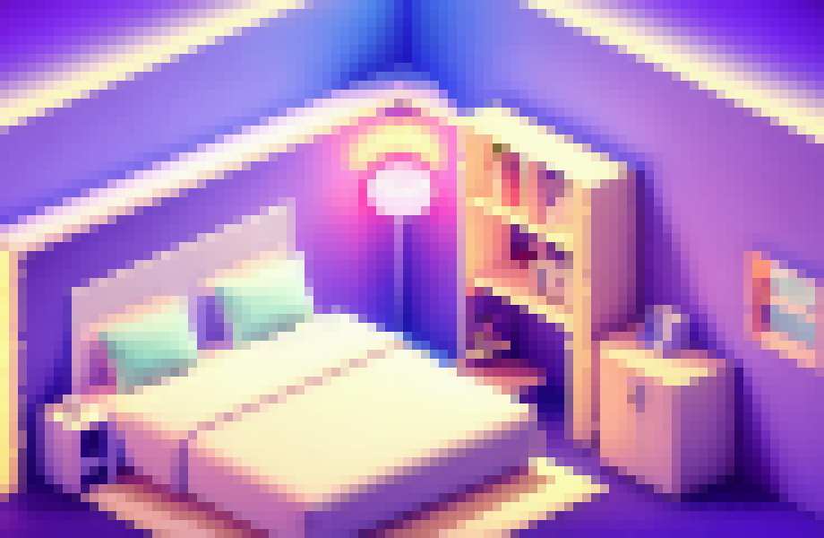[1d4d1f] pixel bedroom