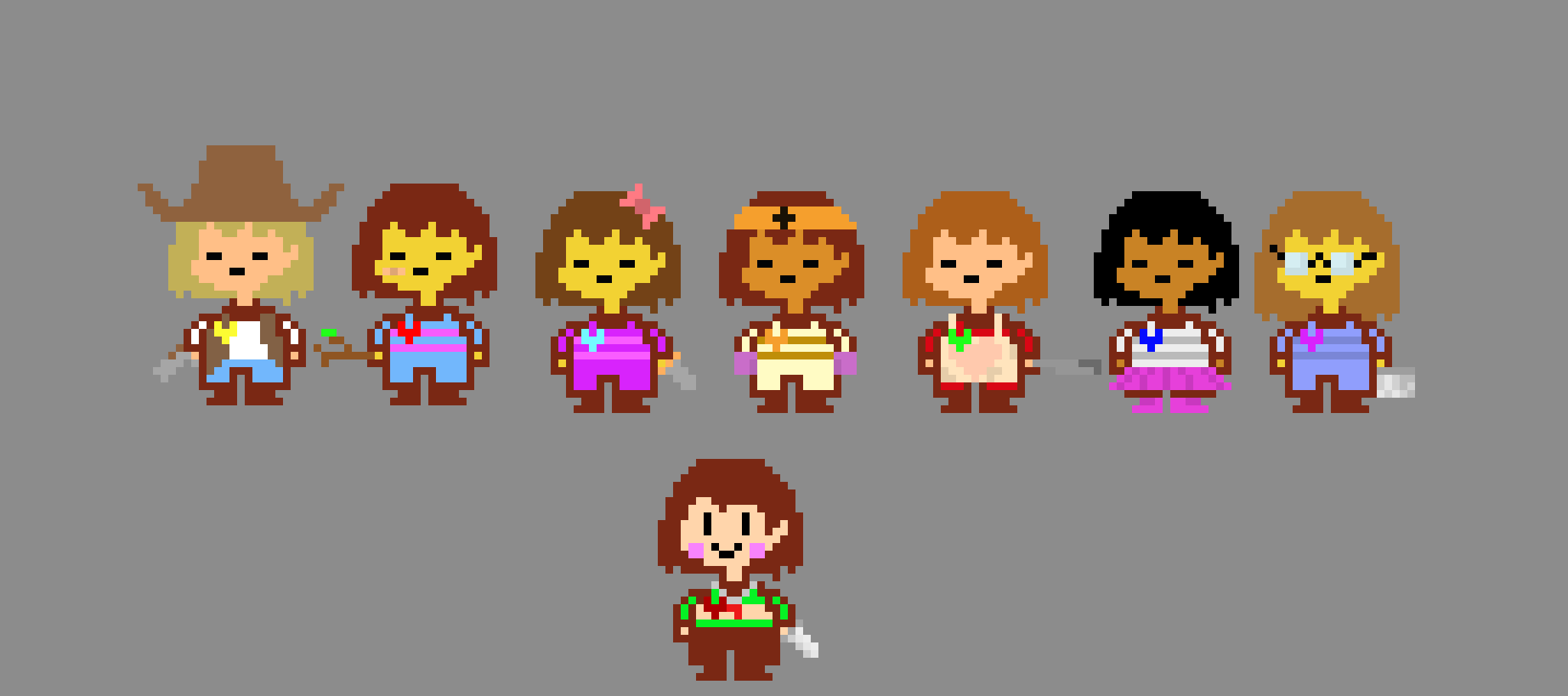 [9664c4] All Humans-Undertale
