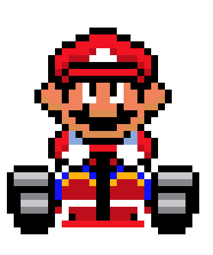 [9664c4] mario pixel