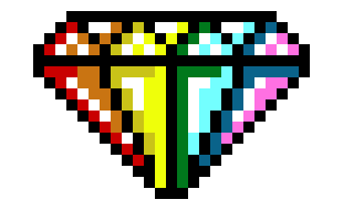 rainbow dimond!!!