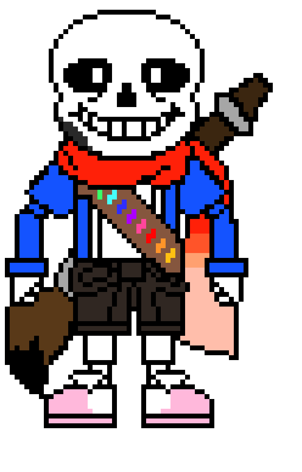 [b9de0d] here. - skinnny ink!sans