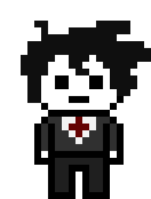 danganronpa pixel sprite base