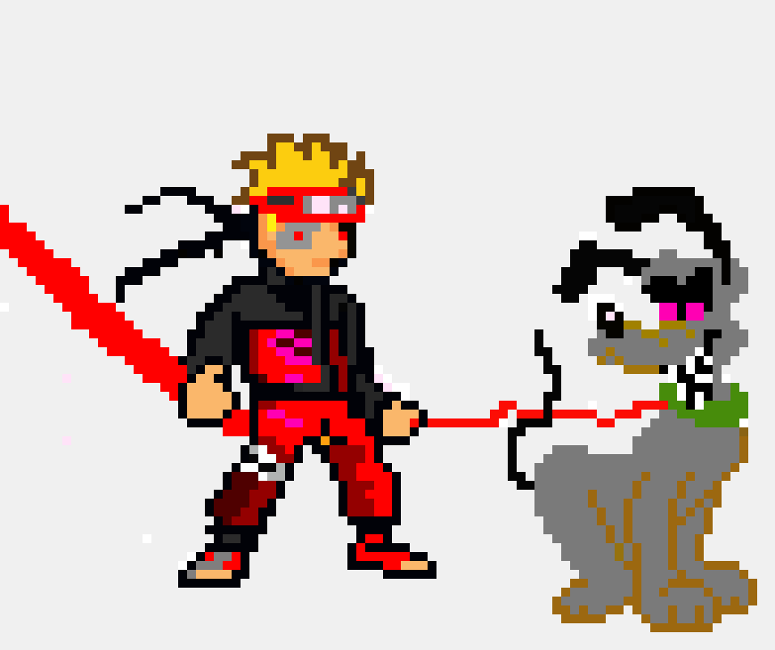 [9664c4] RED MAN CONTROLLED NARTO AND SEX SLAVE PLUTO
