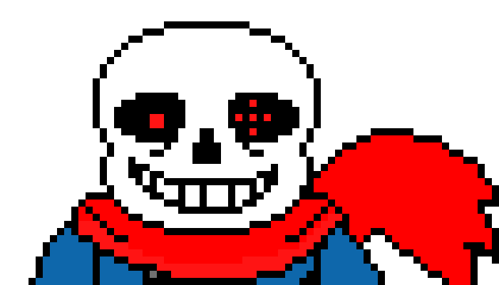 a giant blaster fires at error sans sending him to a wall then throws a bone at him pinning him to the wall * your not going anywhere