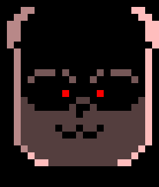 [14e409] Sophie/SSL - *the underground being a dark place after Asgore destroyed the barrier, her eyes glow red*
