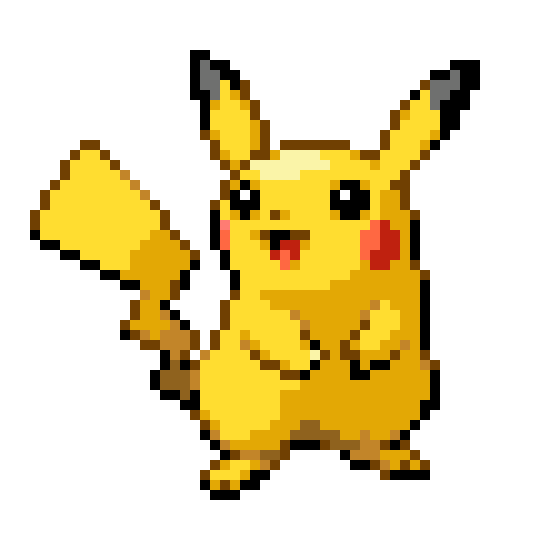 Nguyen_Pixelated_GBA_Sprite_Pikachu