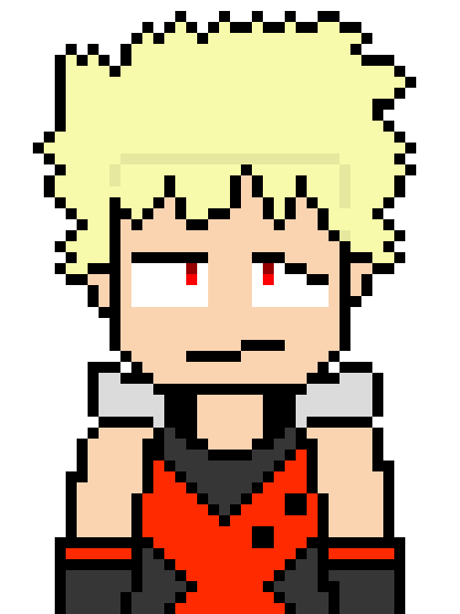 [b9de0d] remember when i fell that river.......... - bakugou katsuki  