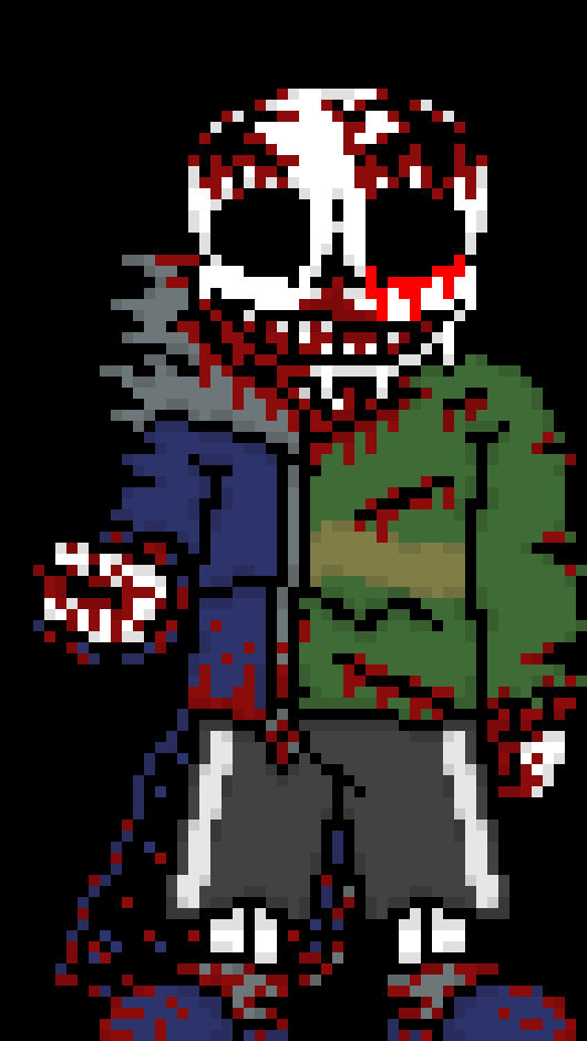 [57dac4] "heh... heh, very funny, but i dont have enough care for such insult, plus, i got something better than a bad time eye-" *you ask what he has got* "tch, always askin' questions, but if you insist...-"