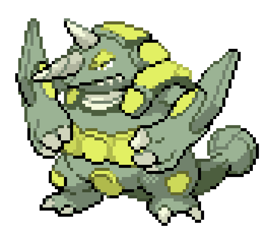 [3d0b34] Shiny Rhyperior