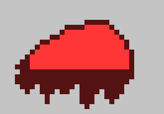 [990543] *It lands, and crashes into the ground, kicking up a large amount of dust.*