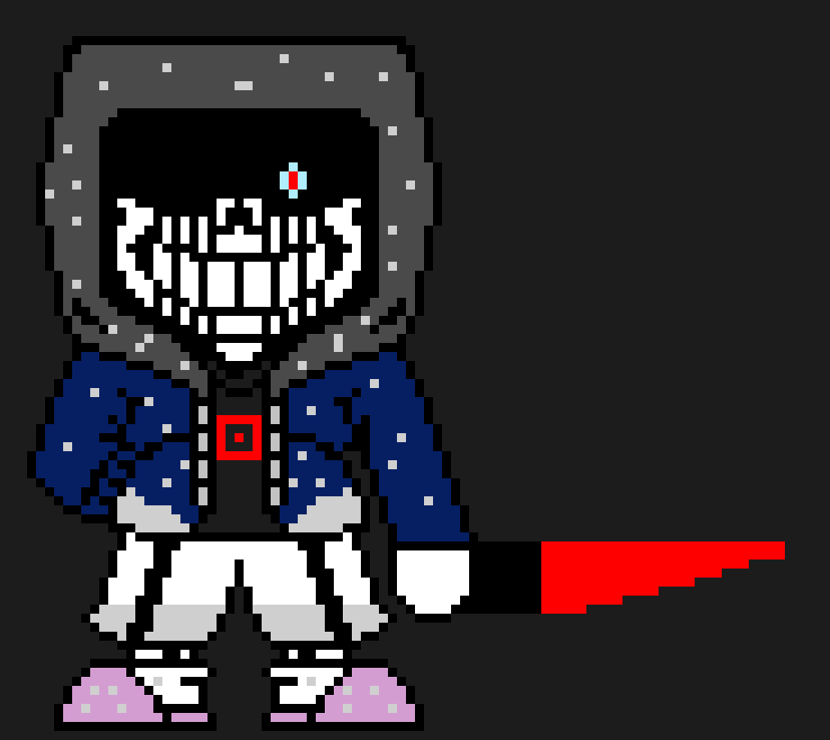 [741d1f] sans is bored.
