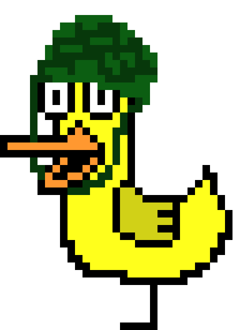 [e8f748] i want to join the battle as sgt. duck
