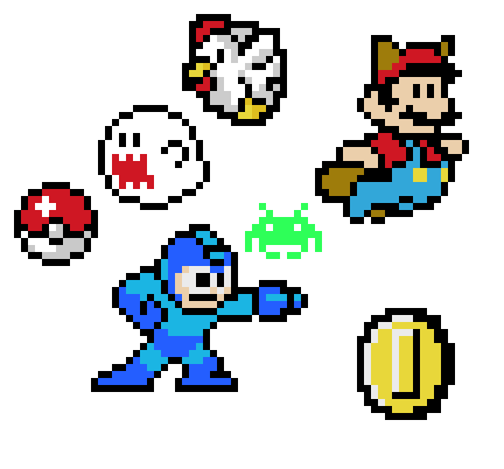 [9664c4] Pixel art