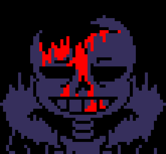 [7ce906] *(It started spreading.) -HorrorTale Sans