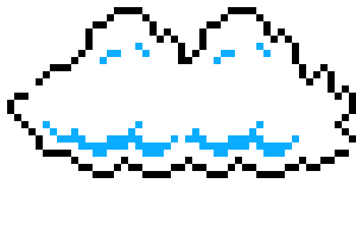Super Mario Bros Cloud Sprites