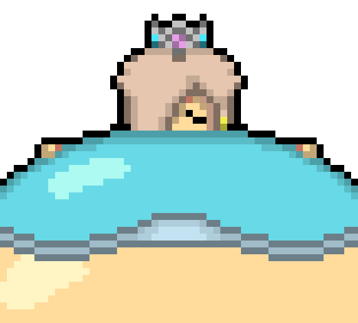 [9664c4] Princess Rosalina Belly Inflation